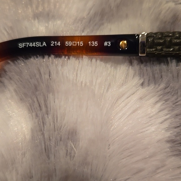 Salvatore Ferragamo Tortoise Shell Brown Gradient Sunglasses Brand New in Case main image 5